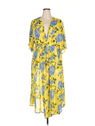 Pre-owned Ellos Casual Dress In Yellow