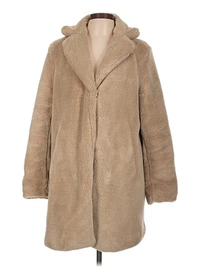 Pre-owned Ellos Coat In Brown