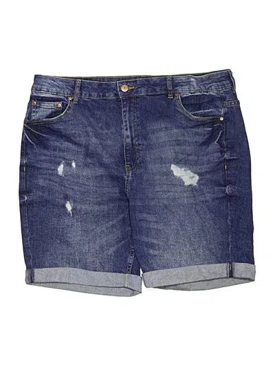 Pre-owned Ellos Denim Shorts In Blue