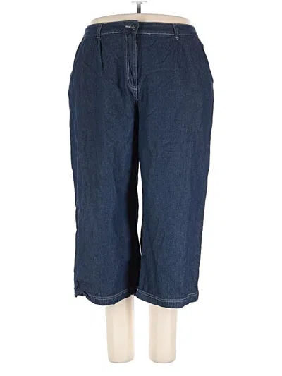 Pre-owned Ellos Jeggings In Blue