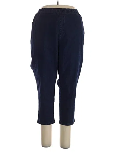 Pre-owned Ellos Jeggings In Blue