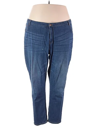 Pre-owned Ellos Jeggings In Blue