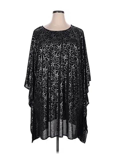 Pre-owned Ellos Kimono In Black