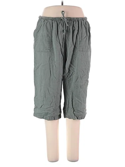 Pre-owned Ellos Linen Pants In Gray