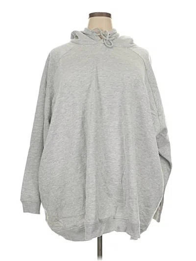 Pre-owned Ellos Pullover Hoodie In Gray