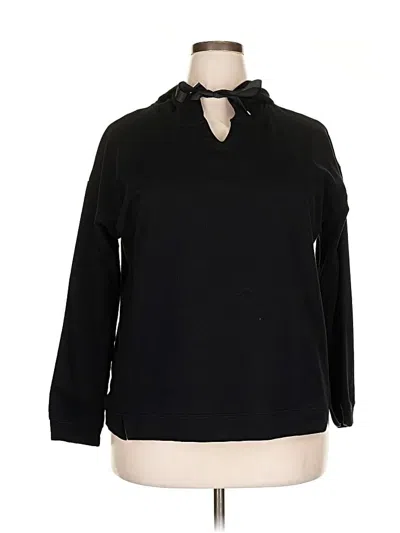 Pre-owned Ellos Pullover Sweater In Black
