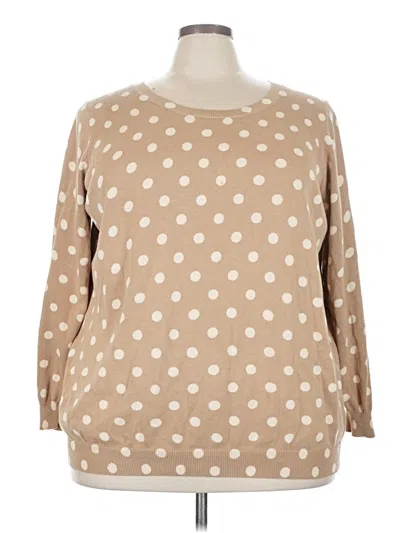 Pre-owned Ellos Pullover Sweater In Brown