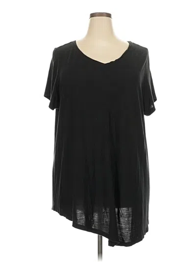 Pre-owned Ellos Short Sleeve T-shirt In Black