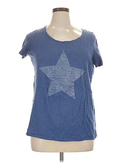 Pre-owned Ellos Short Sleeve T-shirt In Blue