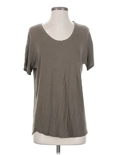 Pre-owned Ellos Short Sleeve T-shirt In Gray