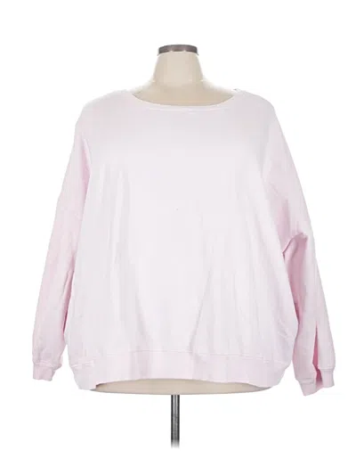 Pre-owned Ellos Sweatshirt In Pink