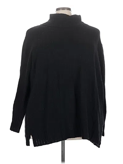 Pre-owned Ellos Turtleneck Sweater In Black