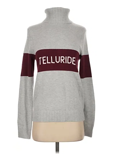 Pre-owned Ellsworth & Ivey Turtleneck Sweater In Gray
