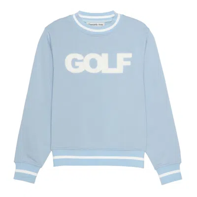 Ellsworth & Ivey Women's Elle Sweatshirt - Baby Blue Golf