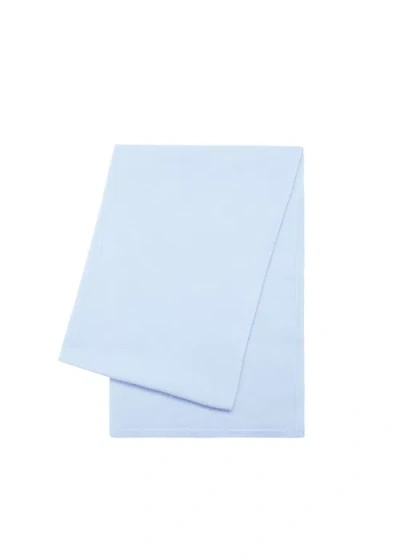 Ellsworth + Ivey Cashmere Travel Wrap In Blue