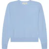 Ellsworth + Ivey Daphne Cashmere Sweater In Blue
