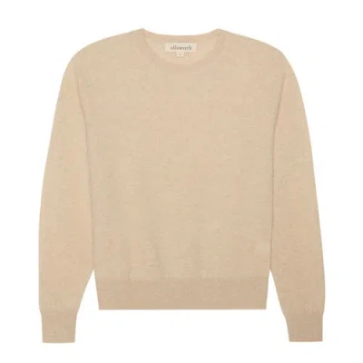 Ellsworth + Ivey Daphne Cashmere Sweater In Neutral