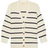 Ellsworth + Ivey Elizabeth Knit Cardigan In Neutral