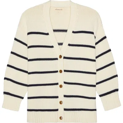 Ellsworth + Ivey Elizabeth Knit Cardigan In Neutral