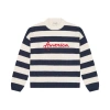 Ellsworth + Ivey Sadie Crewneck Sweater In Multi