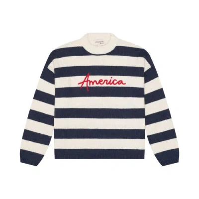 Ellsworth + Ivey Sadie Crewneck Sweater In Multi
