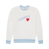 Ellsworth + Ivey Sweatshirt In White