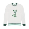 Ellsworth + Ivey Sweatshirt Aprés Golf In White