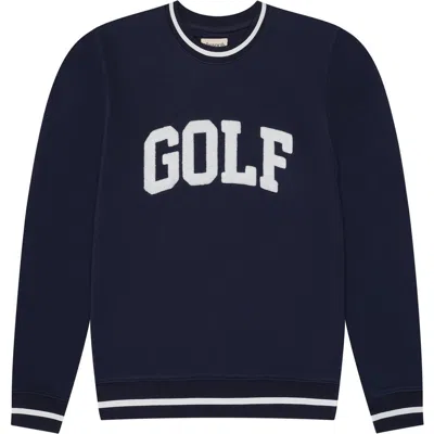 Ellsworth + Ivey Sweatshirt Collegiate Golf In Blue