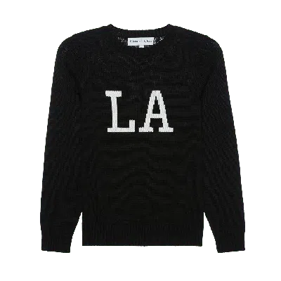 Ellsworth + Ivey Women's La Sweater In Black