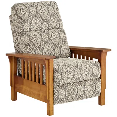 Elm Lane Evan Sandalwood Kaleidoscope 3-way Recliner Chair