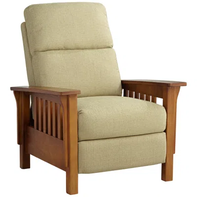 Elm Lane Evan Spring Beige 3-way Recliner Chair