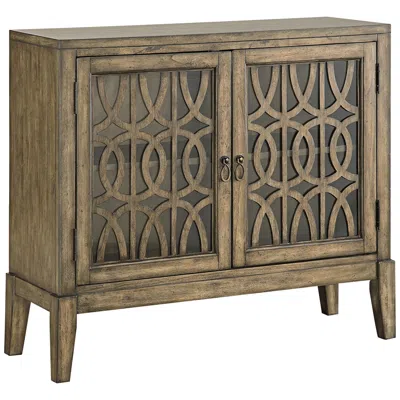 Elm Lane Pendleton Kire 40 1/2" Wide Glass Door Accent Cabinet