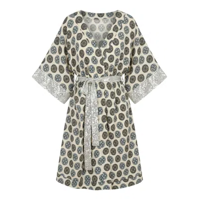 Elo Women's Clint Signature Pop Kimono In Green