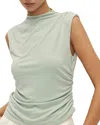 Elodie Blake Knit Top In Aqua Blue