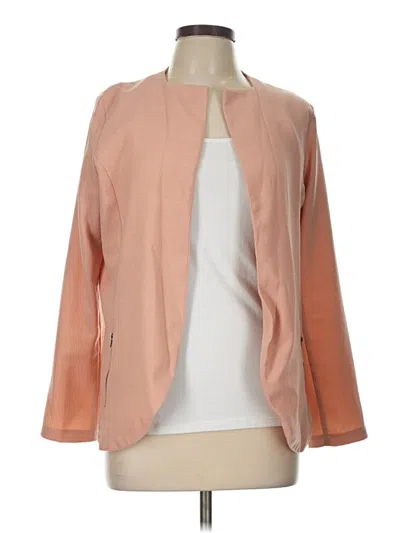 Pre-owned Elodie Blazer Jacket In Orange
