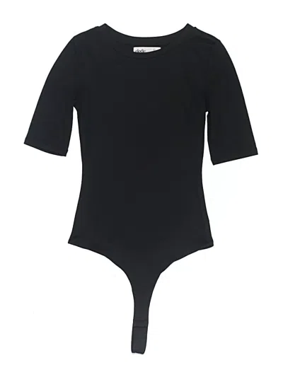 Pre-owned Elodie Bodysuit In Black