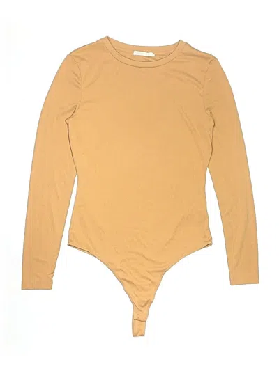 Pre-owned Elodie Bodysuit In Gold