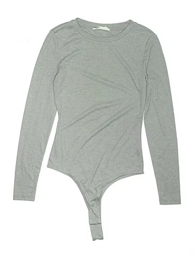 Pre-owned Elodie Bodysuit In Gray
