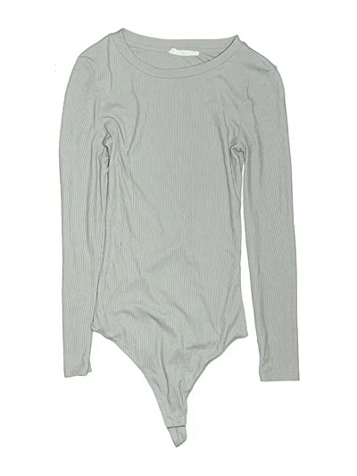 Pre-owned Elodie Bodysuit In Gray