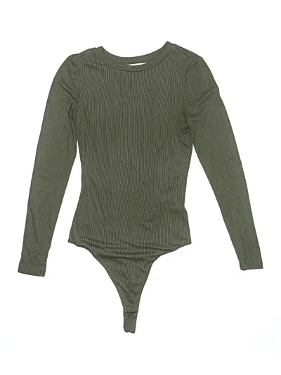 Pre-owned Elodie Bodysuit In Green