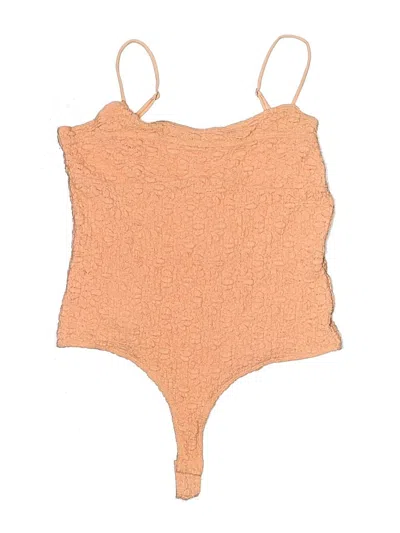 Pre-owned Elodie Bodysuit In Orange