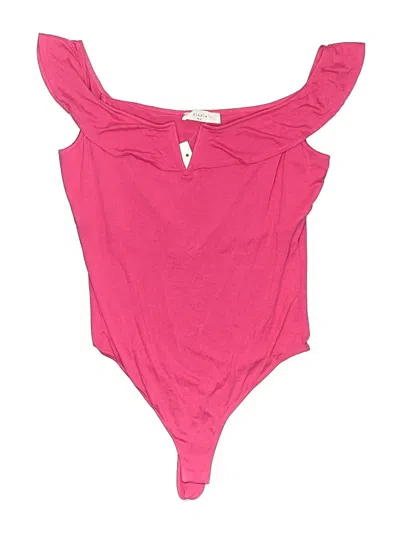 Pre-owned Elodie Bodysuit In Pink
