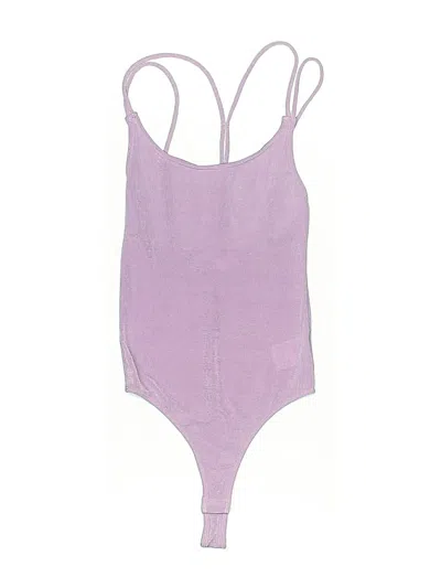 Pre-owned Elodie Bodysuit In Purple