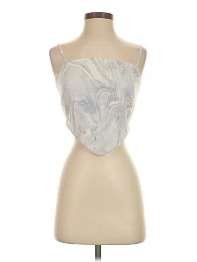 Pre-owned Elodie Bodysuit In Silver