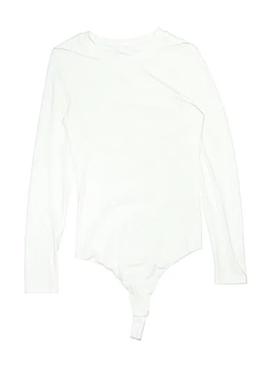 Pre-owned Elodie Bodysuit In White