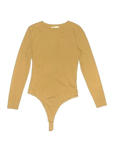 Pre-owned Elodie Bodysuit In Yellow