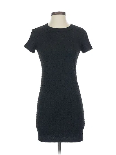 Pre-owned Elodie Casual Dress In Black