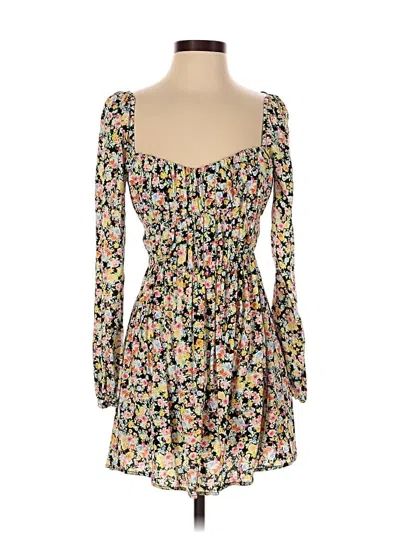 Pre-owned Elodie Casual Dress In Black