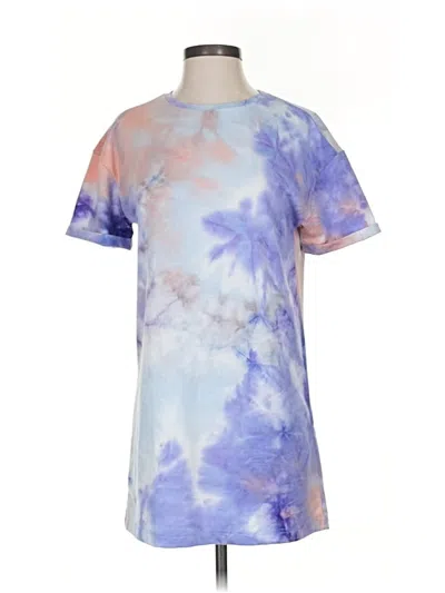 Pre-owned Elodie Casual Dress In Blue