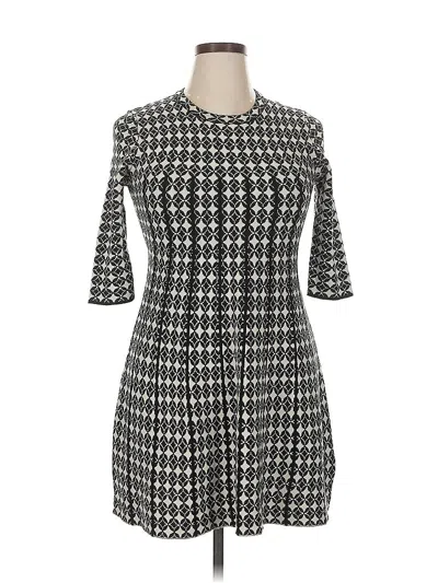 Pre-owned Elodie Casual Dress In Gray
